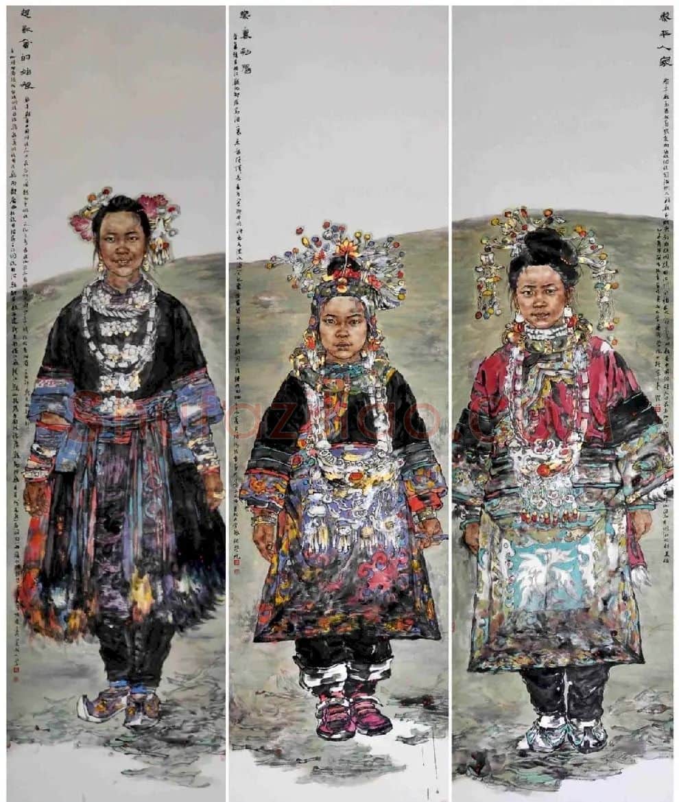 陈贲·侗家三月组图