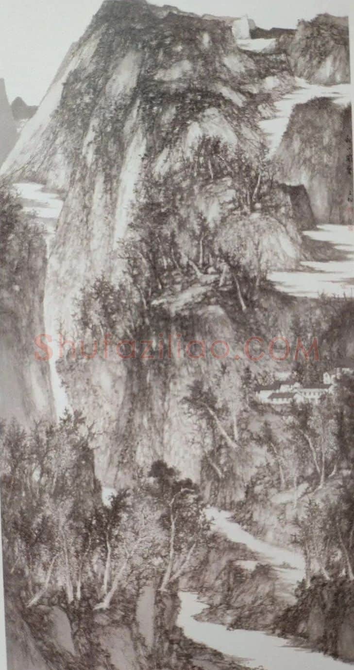 朱文松·《秋山闲云》