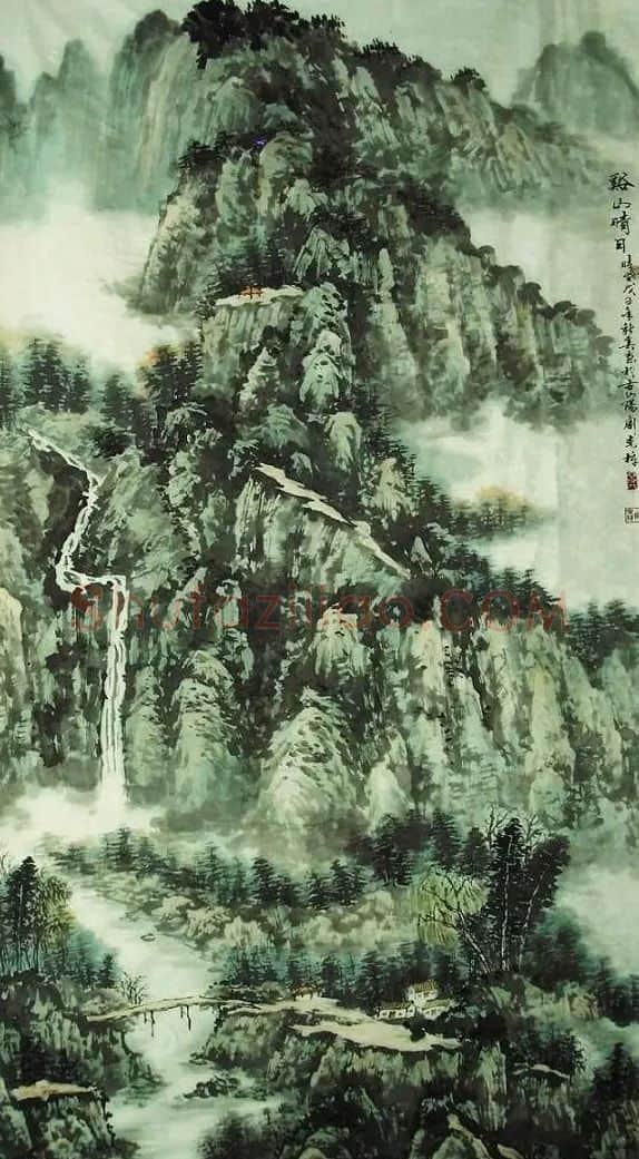 周克梓·溪山晴日