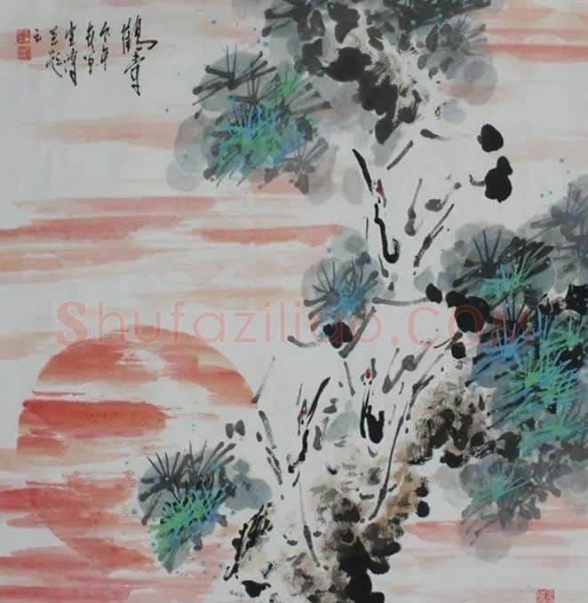 郑云涛·松龄鹤类