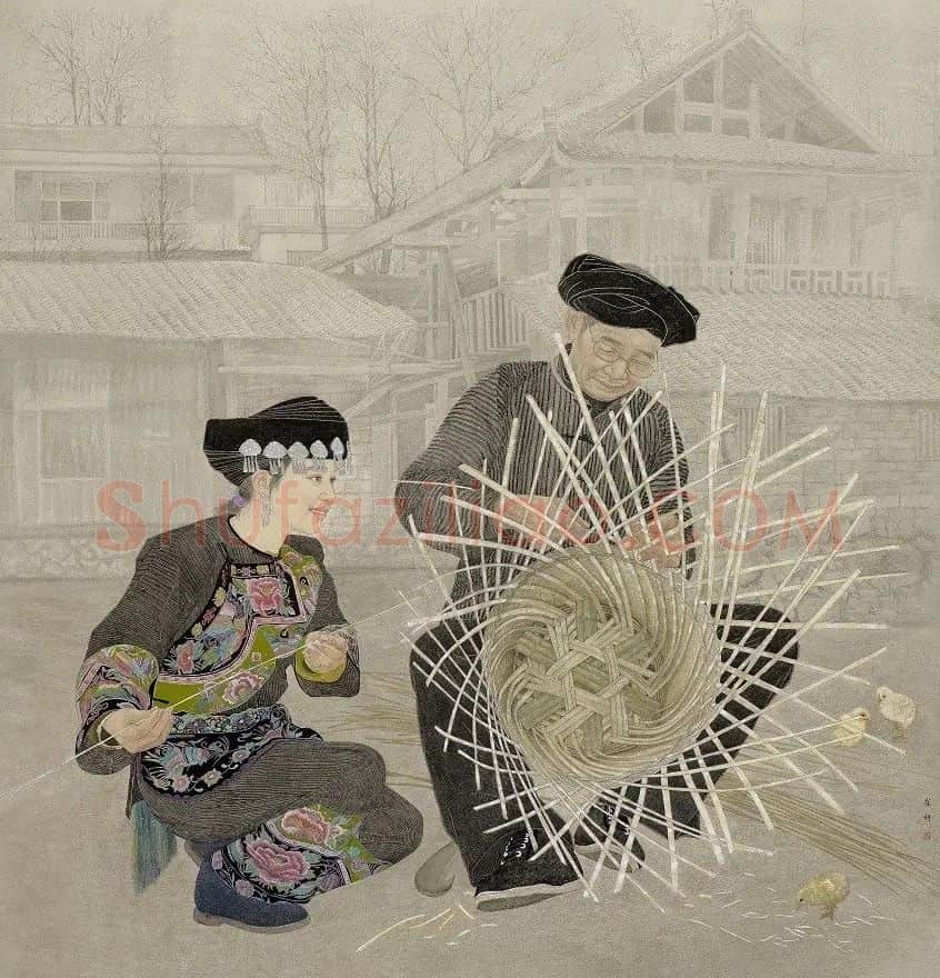 崔妍·传承系列之苗寨老篾匠