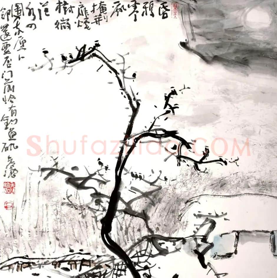 尹沧海·昏鸦零乱掩荆扉
