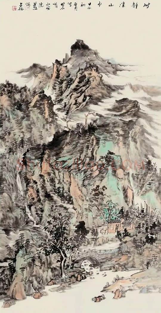 何占福·树静深山中