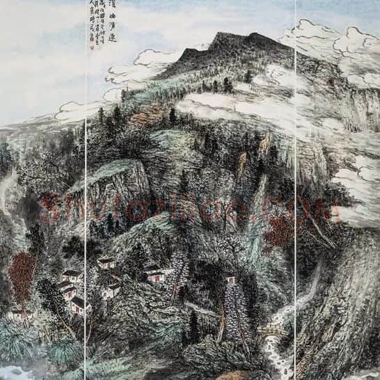 肖鹏飞·溪山清远