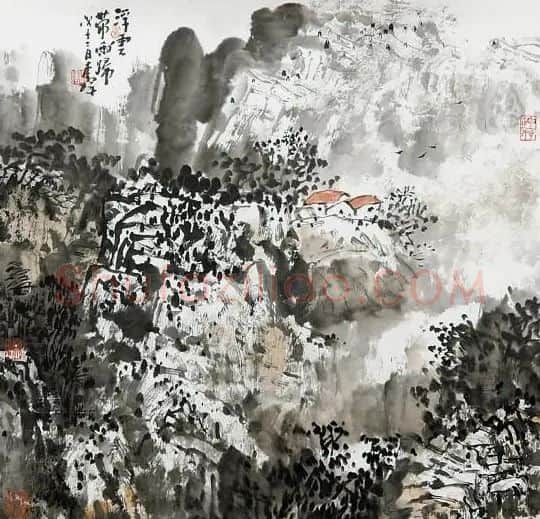 李辉·浮云带雨归