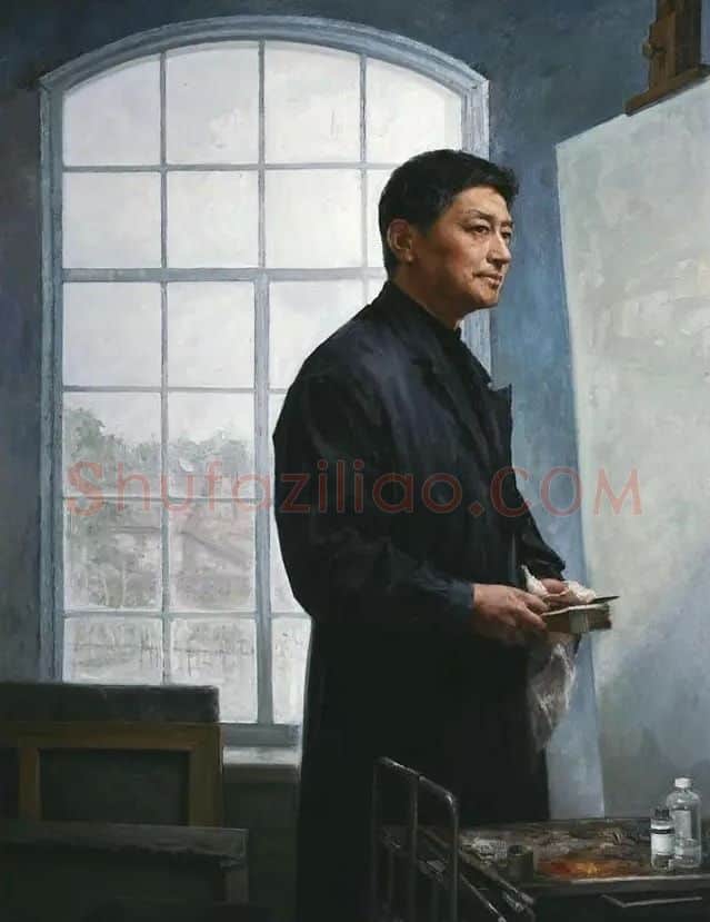张祖英·自画像