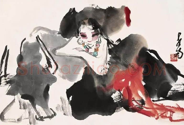 李世南·少女与牛
