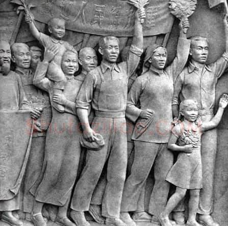 刘开渠·欢迎人民解放军