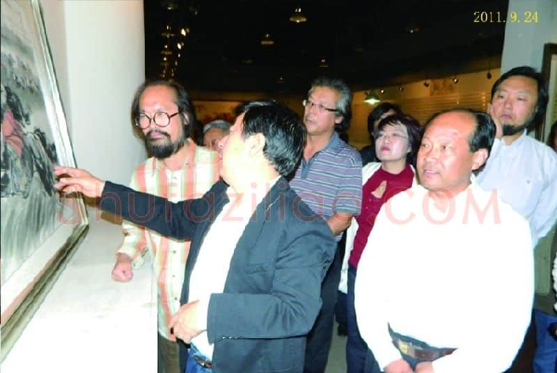 阮成森·中国美术家协会主席刘大为