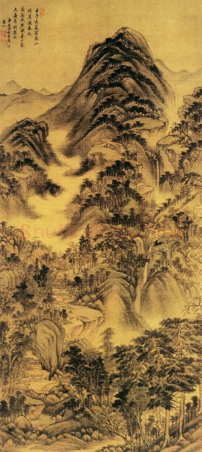 王时敏·南山积翠图