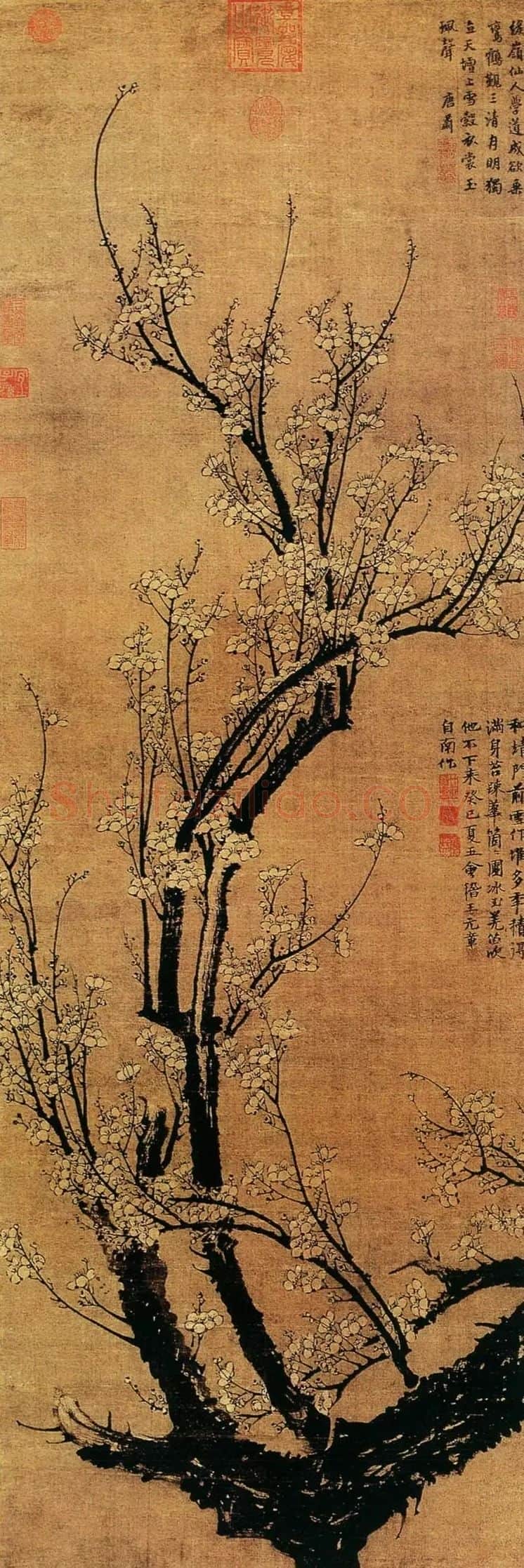 王冕·南枝春早图