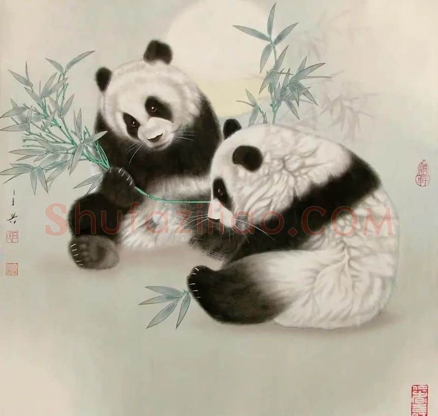 石立兴·双宝图