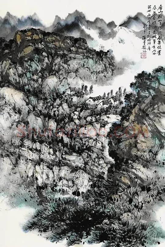 张尔宾·居山图