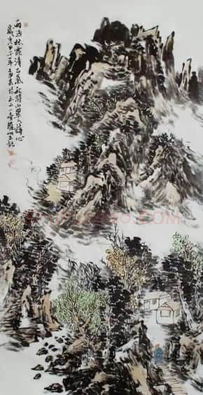 张耀明·山翠入诗心138x69