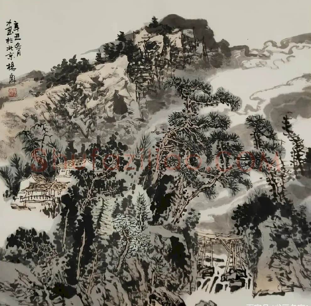罗杨彪·飞泉呜玉