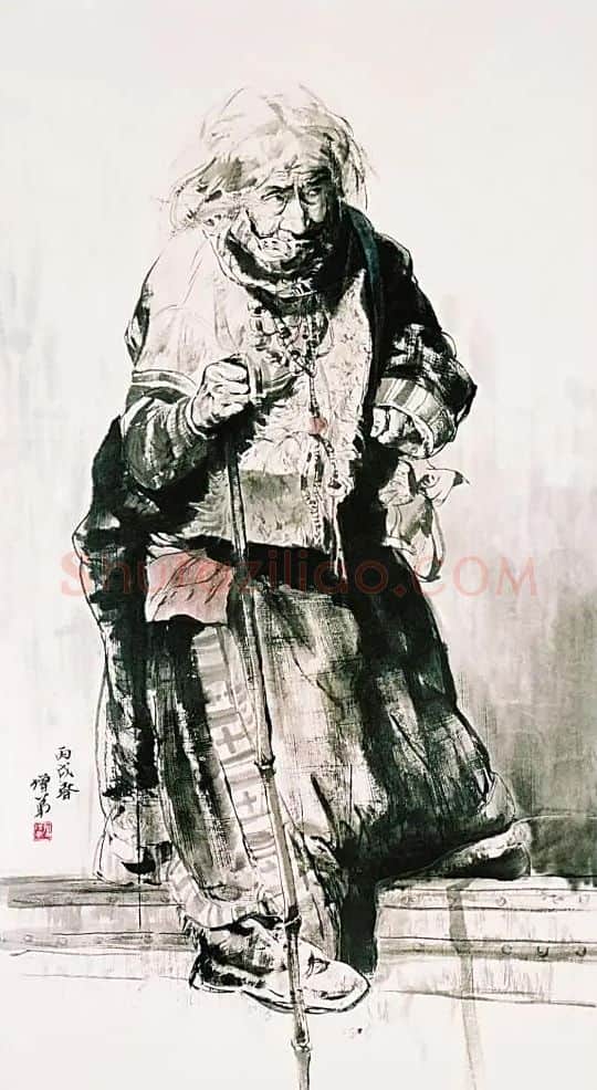 孙增弟·藏族老人