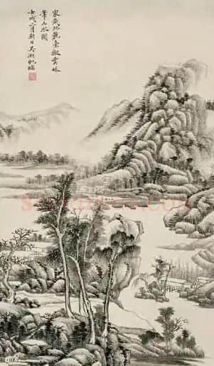 吴湖帆·山水
