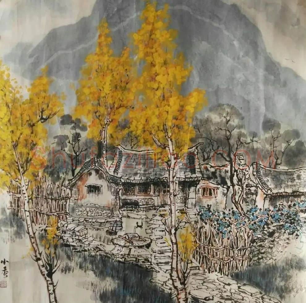 罗小秀·山水