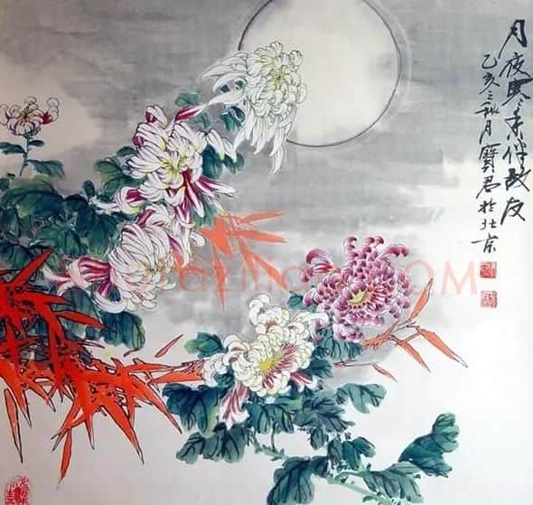 杨宝军·月夜含香伴故友