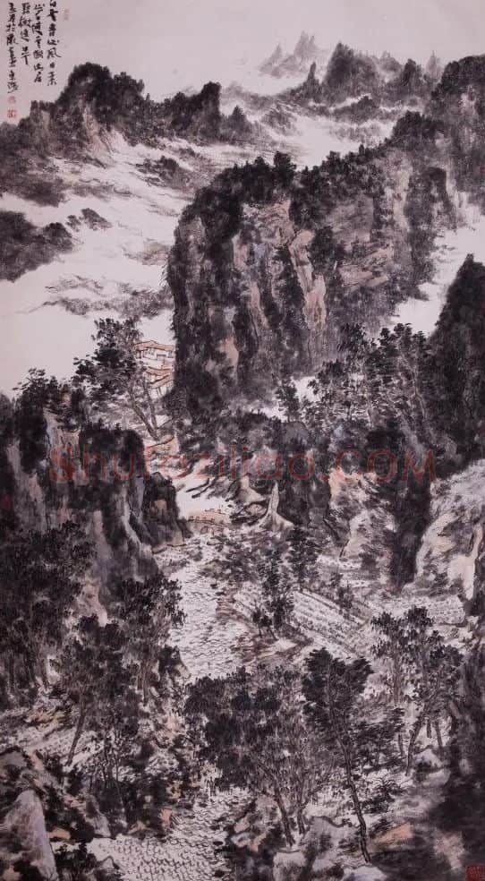 张东升·白云青山风日柔