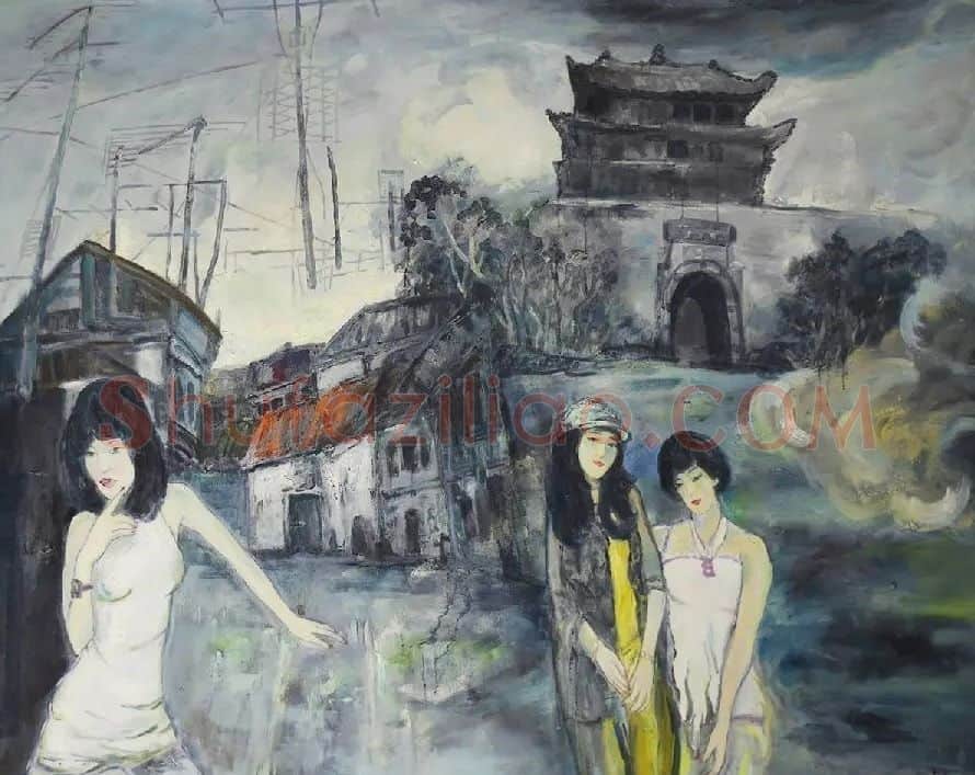 刘春冰·云中行系列之女郎