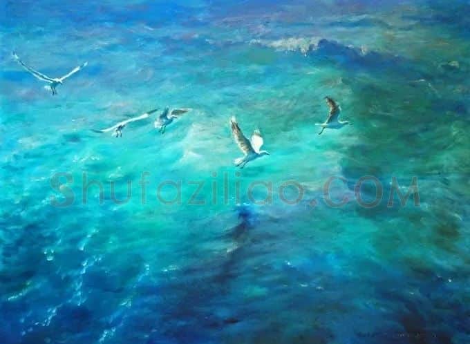 张巍媛·《蓝色的海洋》