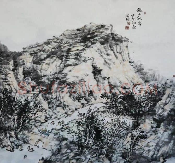 毛文琳·陇山秋容