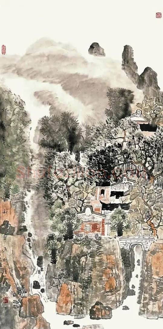 牛惠民·林壑云泉