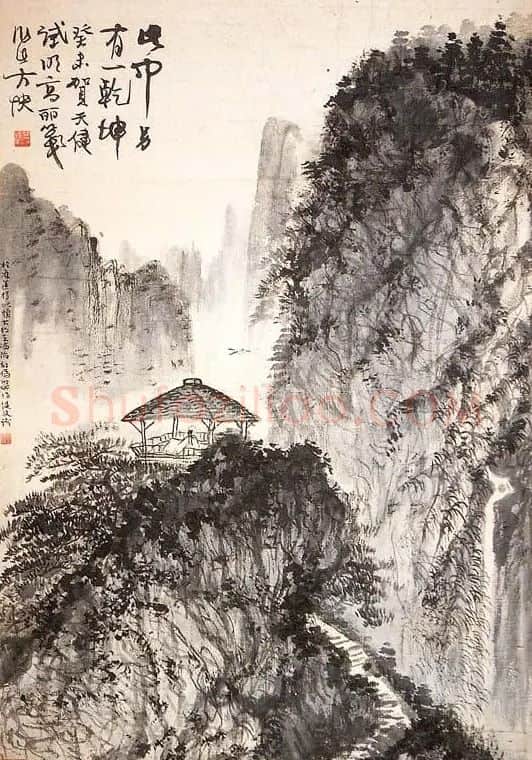 贺天健·此中另有一乾坤