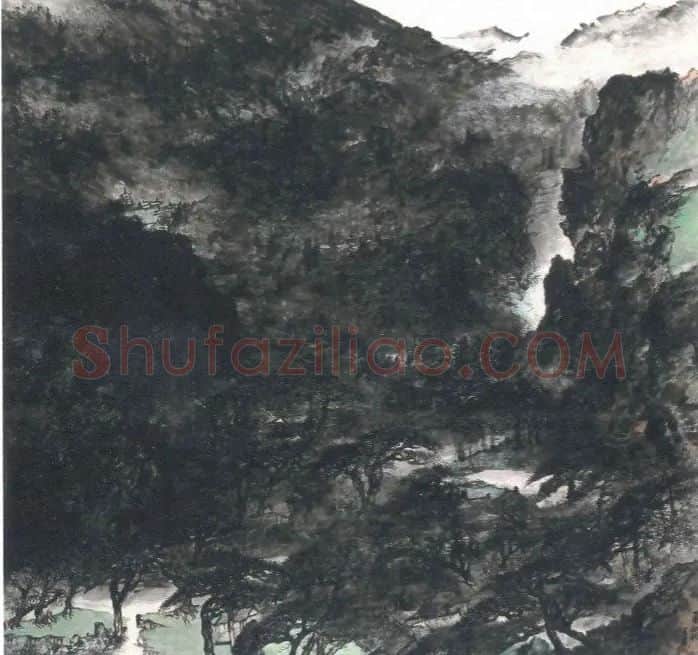 王琪·清溪鸡鸣谷壑间