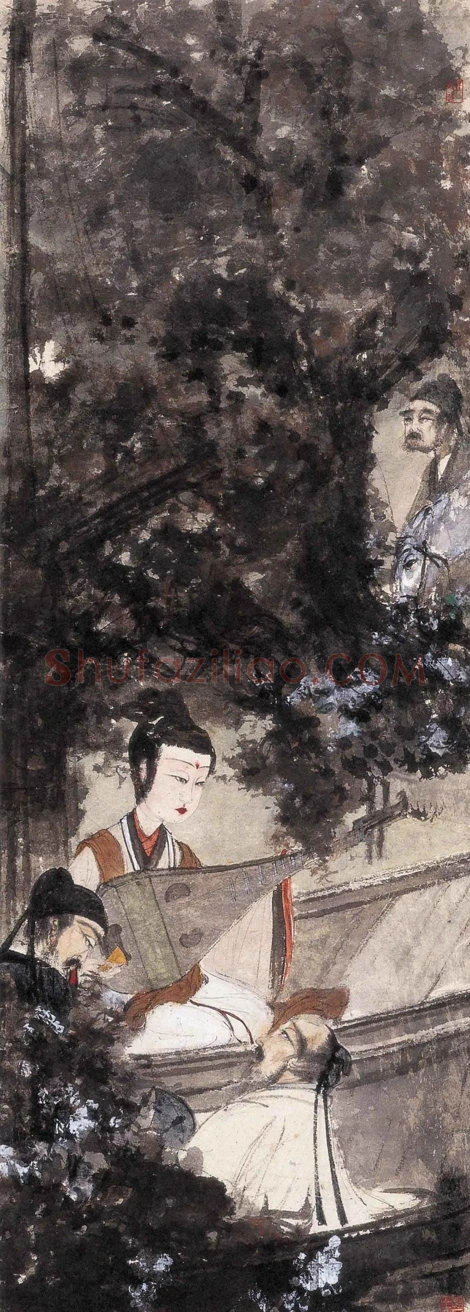 傅抱石·琵琶行