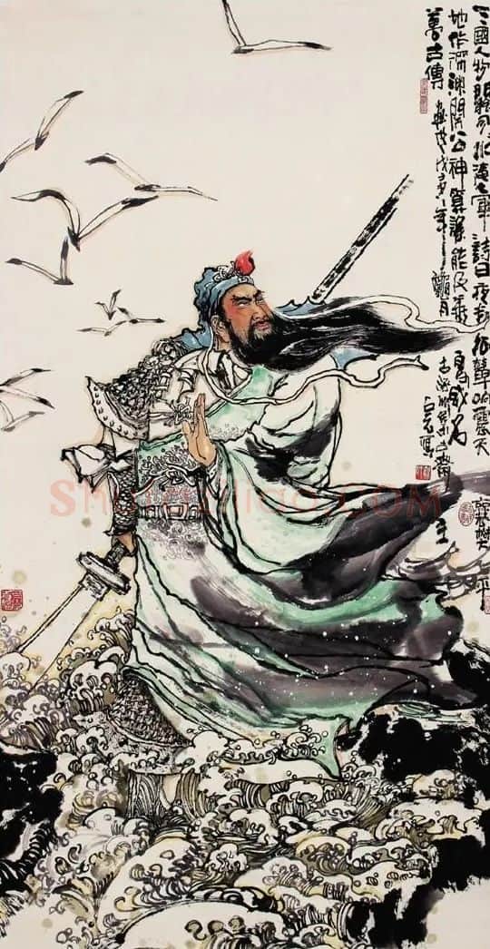 姚占元·蜀将关羽