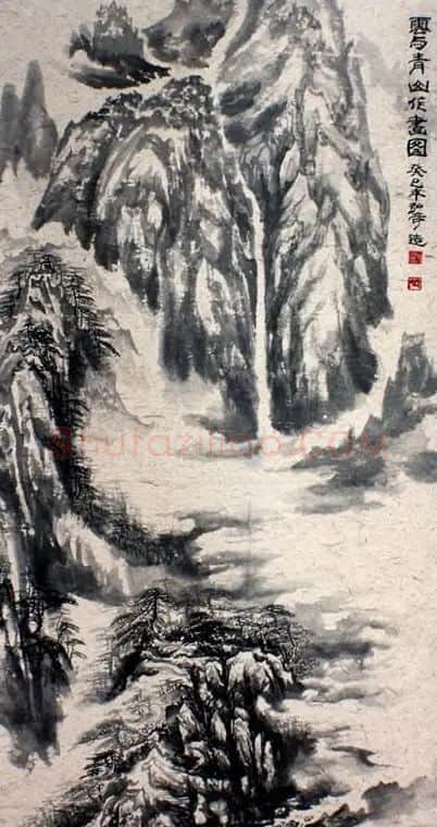 刘弘奇·瀑鸣烟云