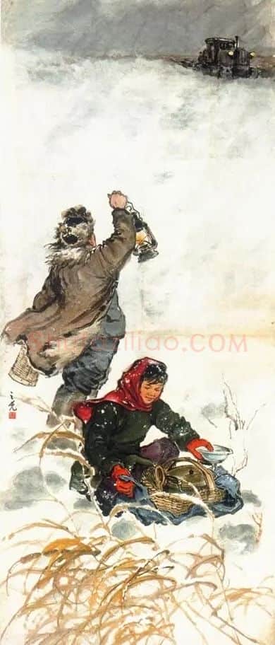 杨之光·雪中送饭