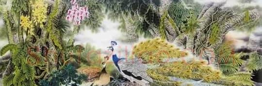 徐孟海·锦羽春晖