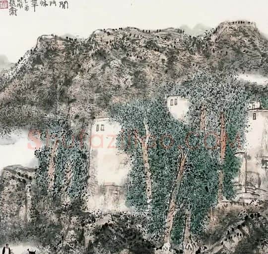 赵卫·闲门秋草