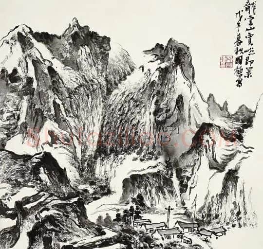 韩国栋·龙云山写生