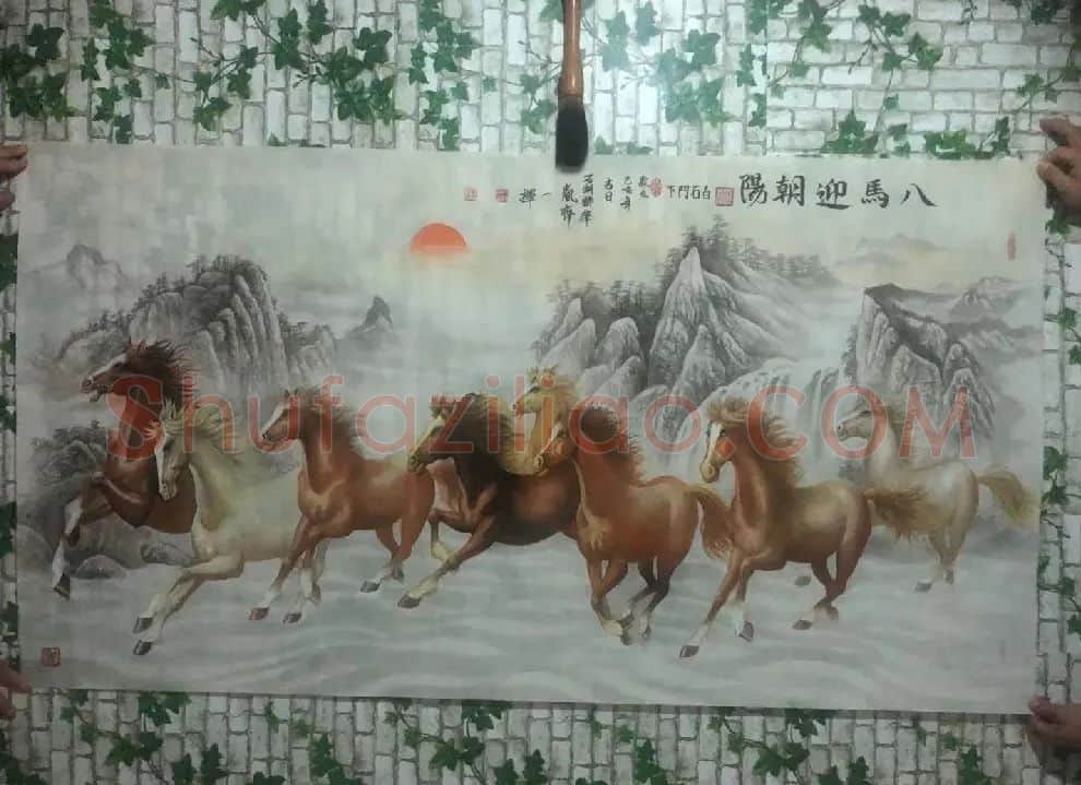 岚齐·八马迎朝阳