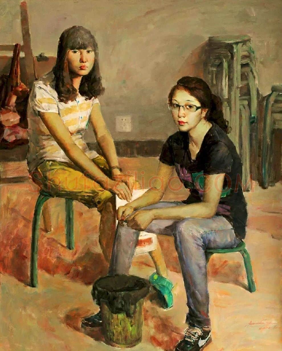 闫鹏程·画室风景