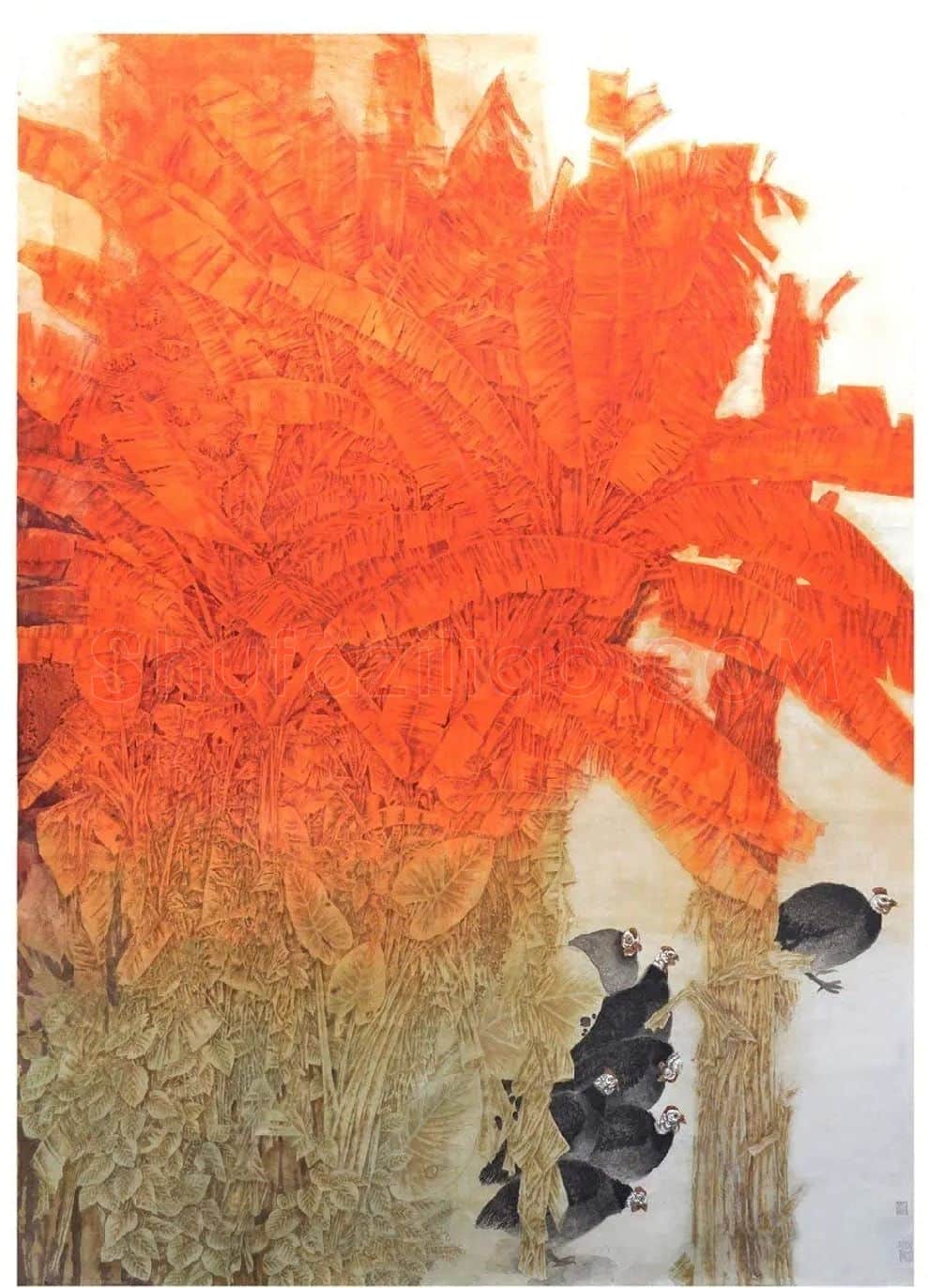 刘东彦·一帘幽梦染霞衣