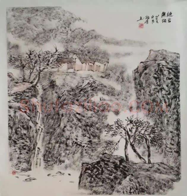 王雪林·焦墨画
