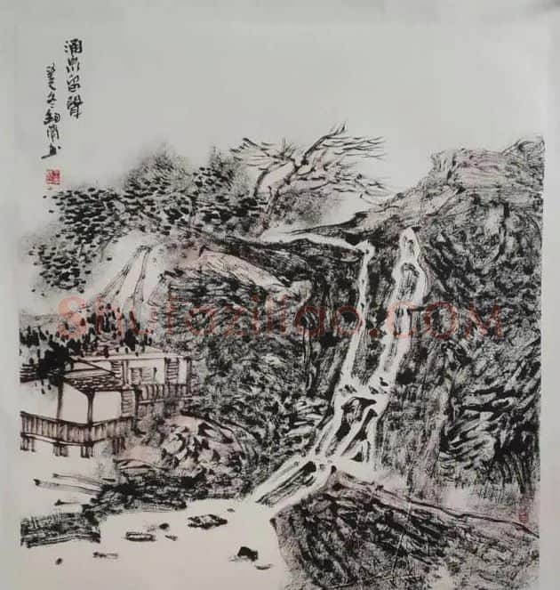 王雪林·焦墨画