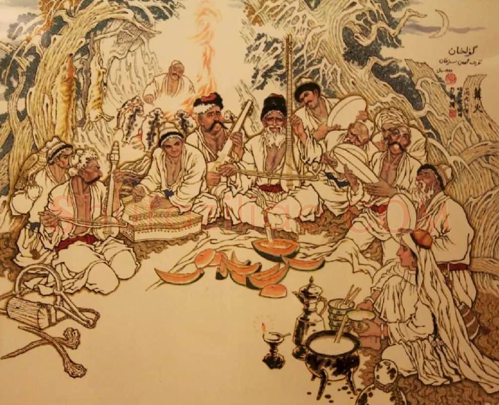 吐尔地•依明·篝火