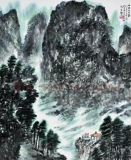 张风塘·井冈山主峰