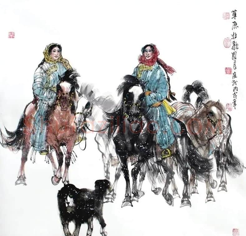 吴团良·草原牧歌