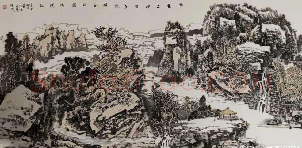 罗杨彪·白云出岫