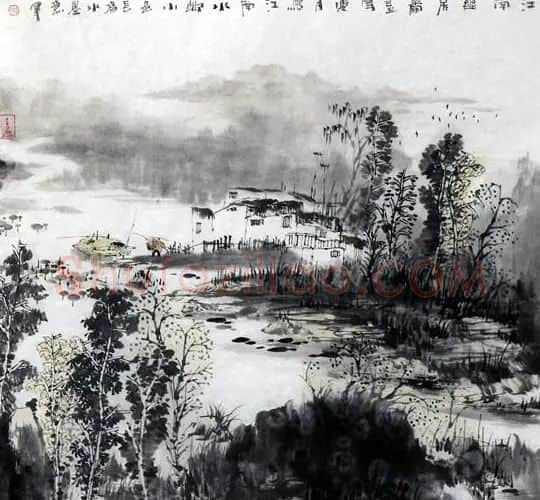 鉴长春·江南幽居图