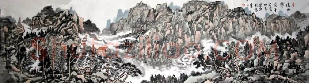 孙学润·溪山祥云图