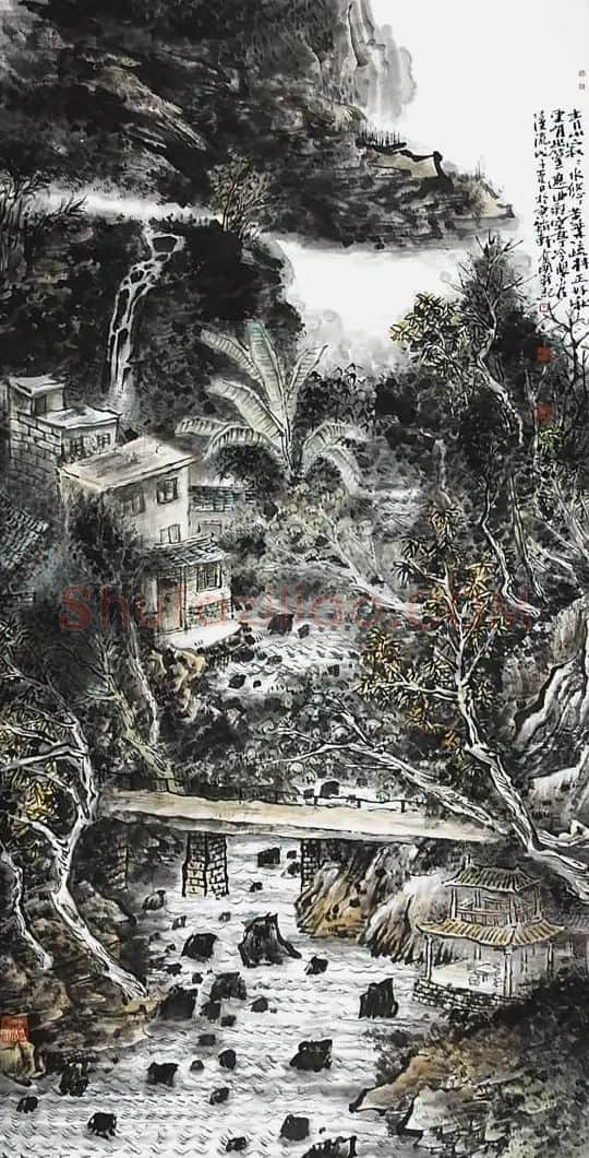 王金明·青山寂寂水悠悠