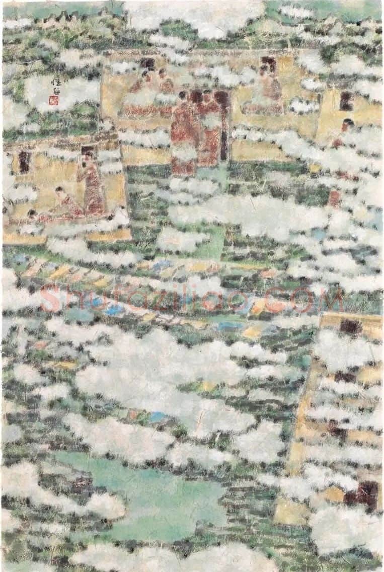 刘牧·五方吉祥
